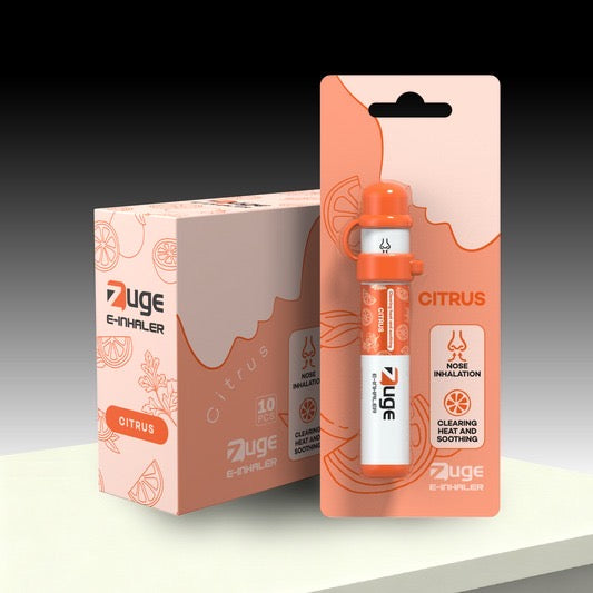 替煙棒 ZUGE E-Inhaler 鼻吸器  -買3送1贈送口味隨機-【不是電子煙&不含尼古丁】